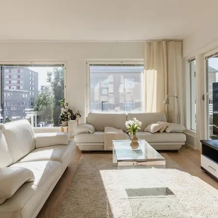 Borg Riverside 3br, Sauna, Balcony, *